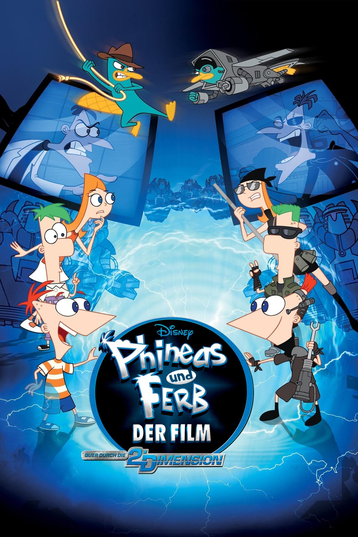 Phineas und Ferb Quer durch die 2. Dimension