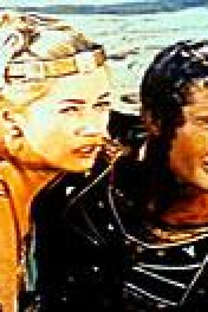 Szene mit Steve Reeves und Sylva Koscina im Film „Die unglaublichen Abenteuer des Herkules“.