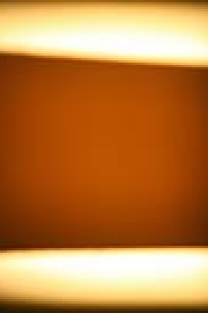 Ein rechteckiger, orangefarbener Bereich ist von einem hellen, unscharfen Rahmen umgeben.