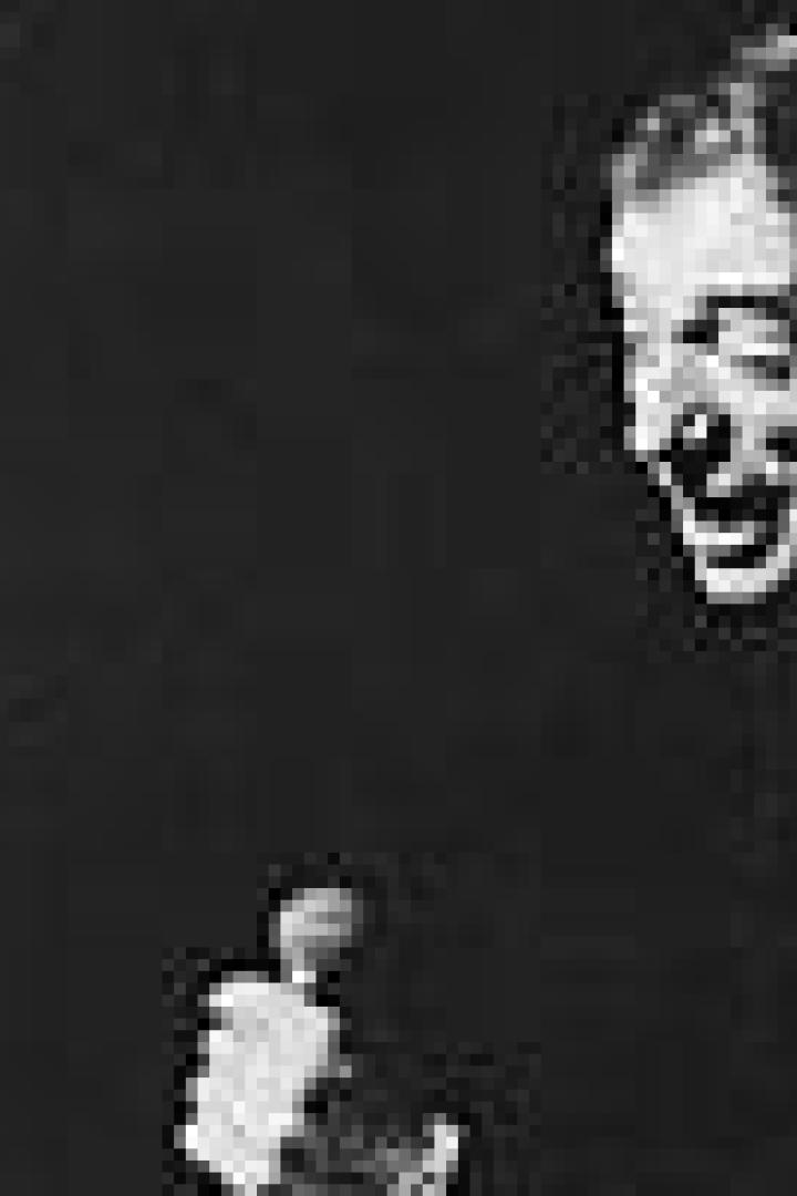 Ein Mann in einem dunklen Anzug gestikuliert und spricht in ein Mikrofon.