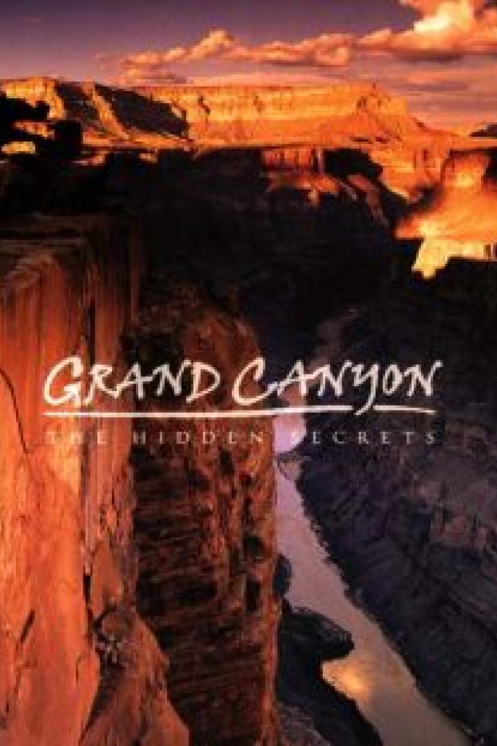 Das Cover des Films „Grand Canyon: The Hidden Secrets“ zeigt eine Ansicht des Grand Canyon.