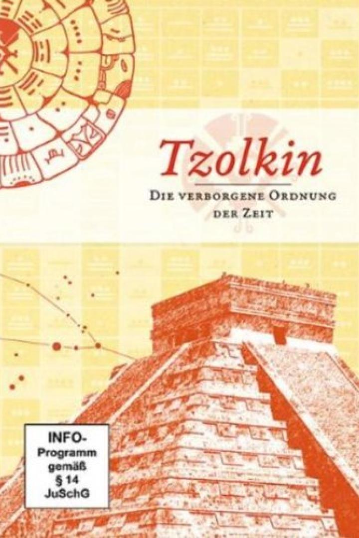 Das Cover des Buches „Tzolkin: Die verborgene Ordnung der Zeit“ mit einer Maya-Pyramide.