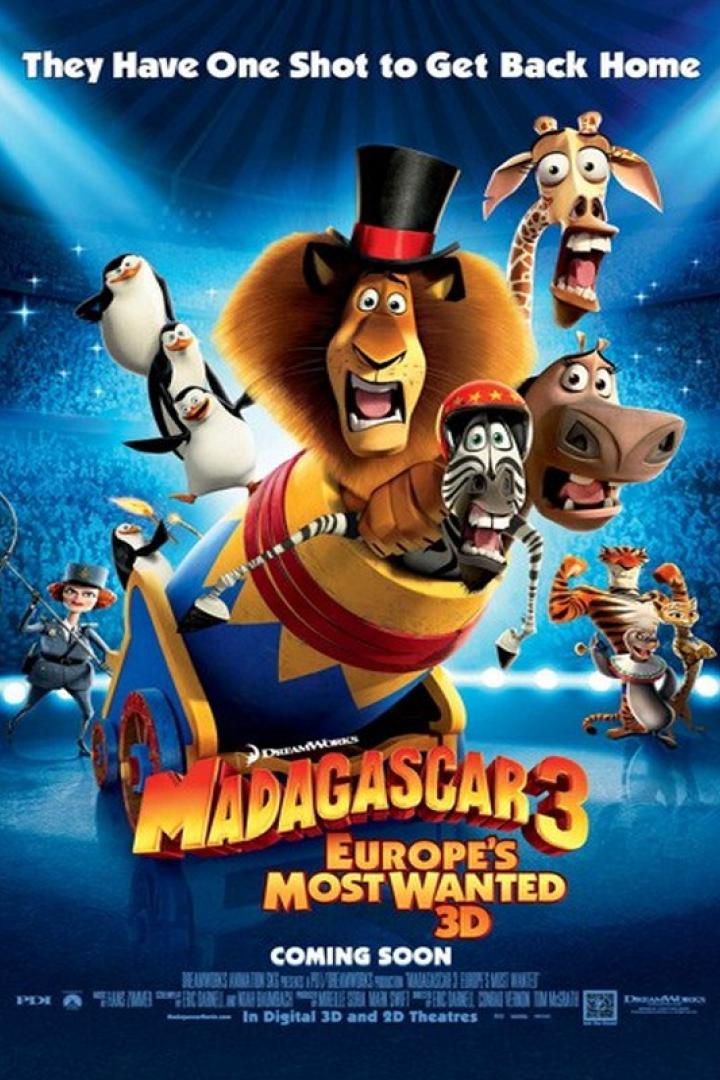 Madagascar 3: Flucht durch Europa