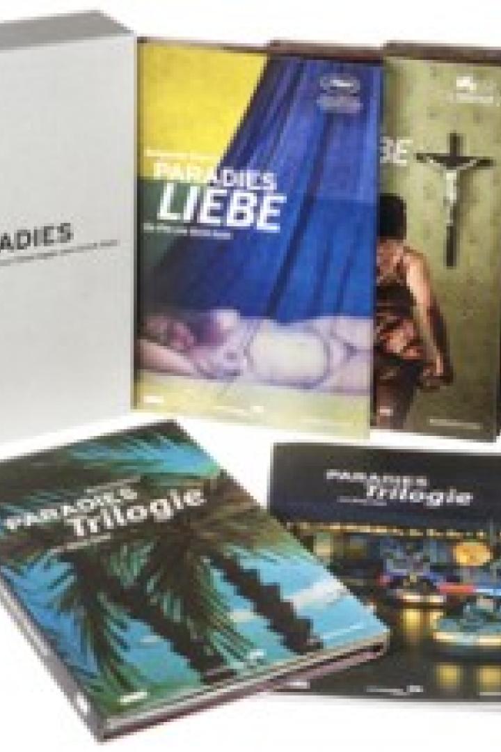 Die „Paradies“-Trilogie von Ulrich Seidl als DVD-Box.