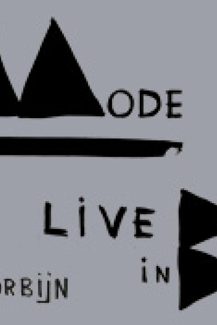 Das Filmplakat für „Depeche Mode: Live in Berlin“ von Anton Corbijn.