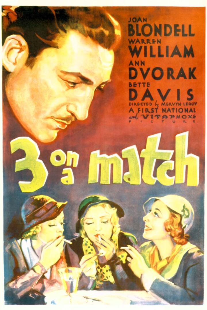 three-on-a-match-plakat