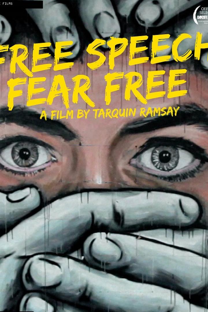 free-speech-fear-free-plakat