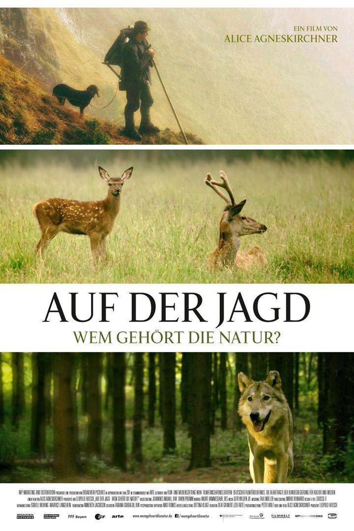 auf-der-jagd-natur-plakat