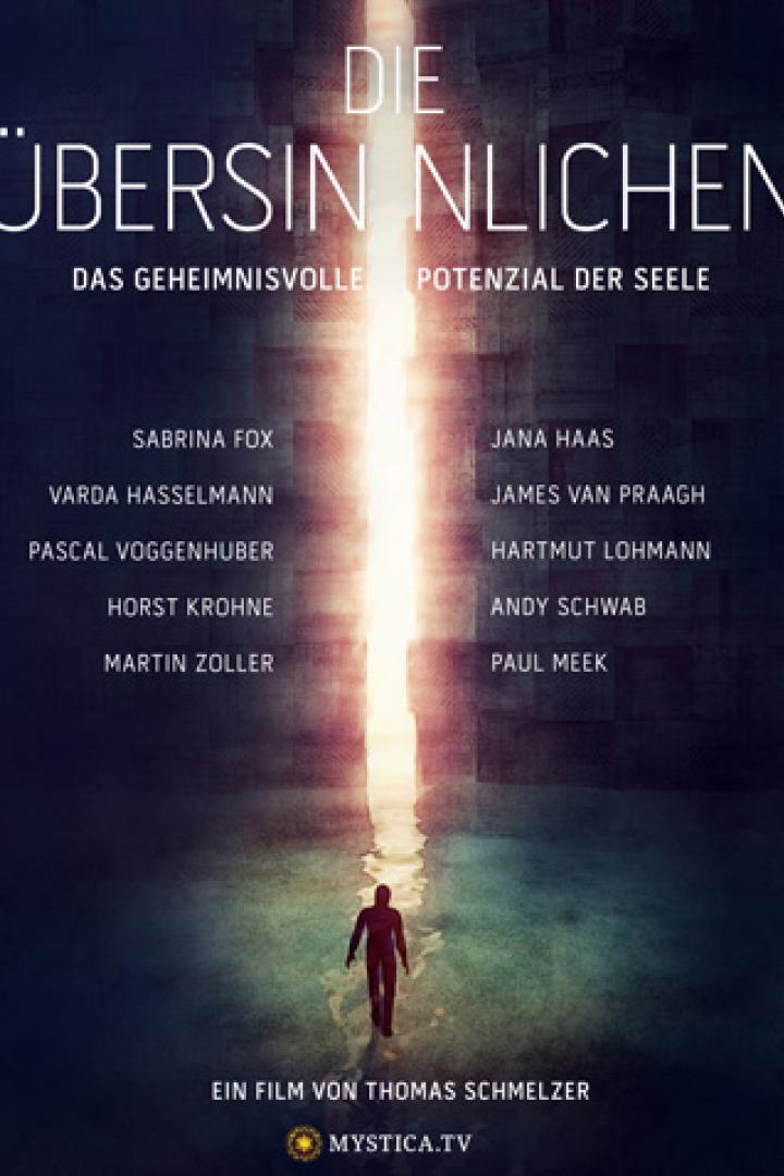 Das Filmplakat für „Die Übersinnlichen“ zeigt eine Person, die auf ein helles Licht zugeht.