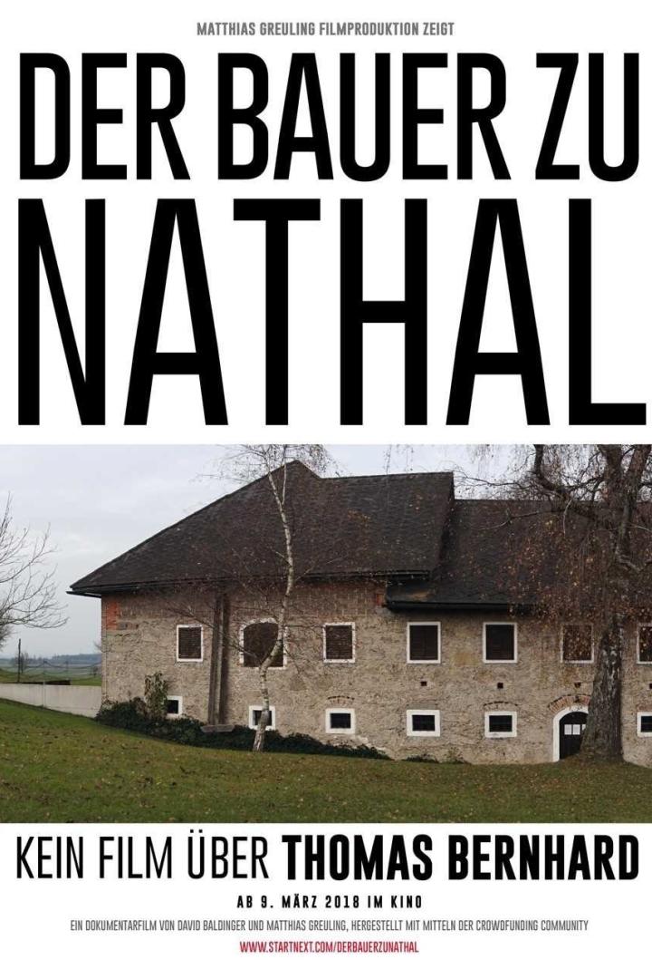 Das Filmplakat für „Der Bauer zu Nathal“ zeigt ein altes Bauernhaus.