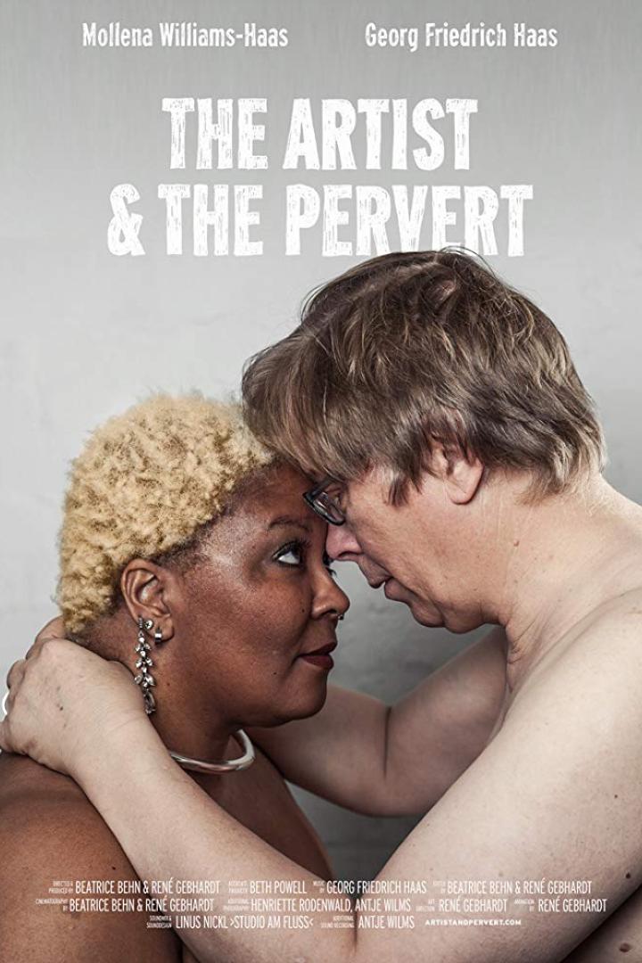 Das Filmplakat für „The Artist & The Pervert“ zeigt Mollena Williams-Haas und Georg Friedrich Haas.