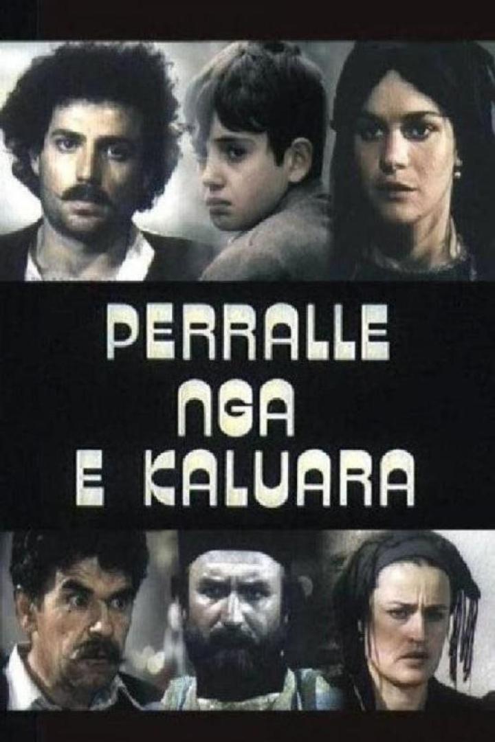 Das Filmplakat für „Perralle nga e kaluara“ zeigt sechs Schauspieler.