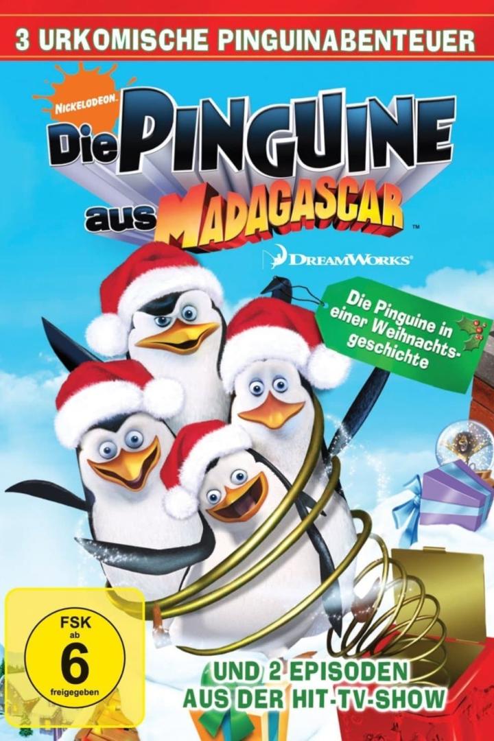 The Madagascar Penguins in a Christmas Caper