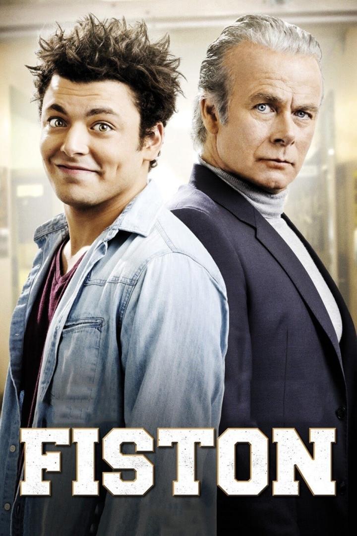 Das Filmplakat für „Fiston“ zeigt Kev Adams und Sandrine Bonnaire.