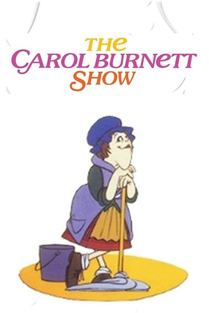 Eine animierte Figur aus der „The Carol Burnett Show“ wischt den Boden.