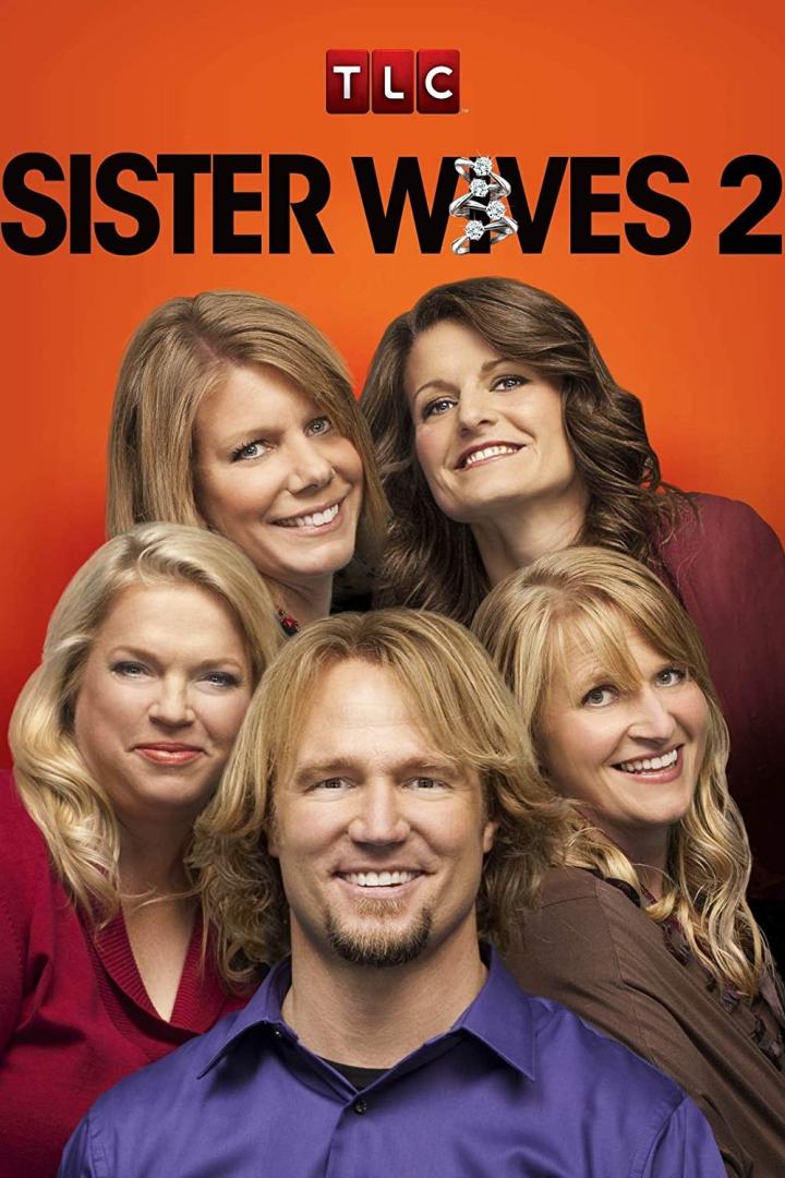 Das Poster für „Sister Wives 2“ zeigt Kody Brown mit seinen vier Frauen.