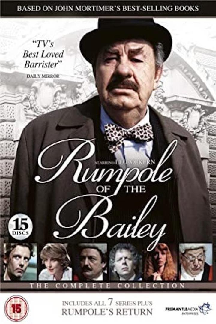 Das DVD-Cover der kompletten Sammlung von „Rumpole of the Bailey“ mit Leo McKern in der Hauptrolle.