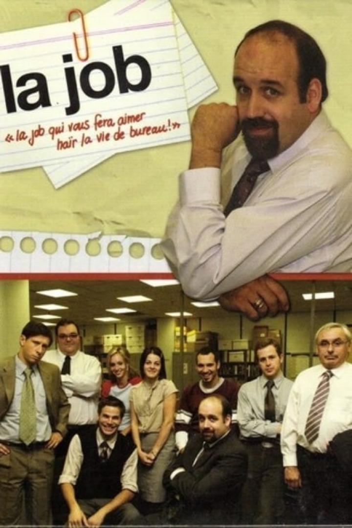 Das Filmplakat für „La Job“ zeigt die Büroangestellten.