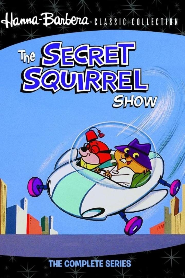 Das Cover der kompletten Serie von „The Secret Squirrel Show“ von Hanna-Barbera.