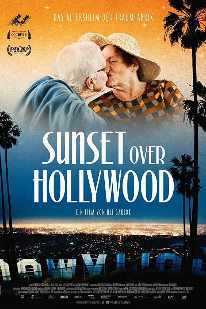 Sunset over Hollywood