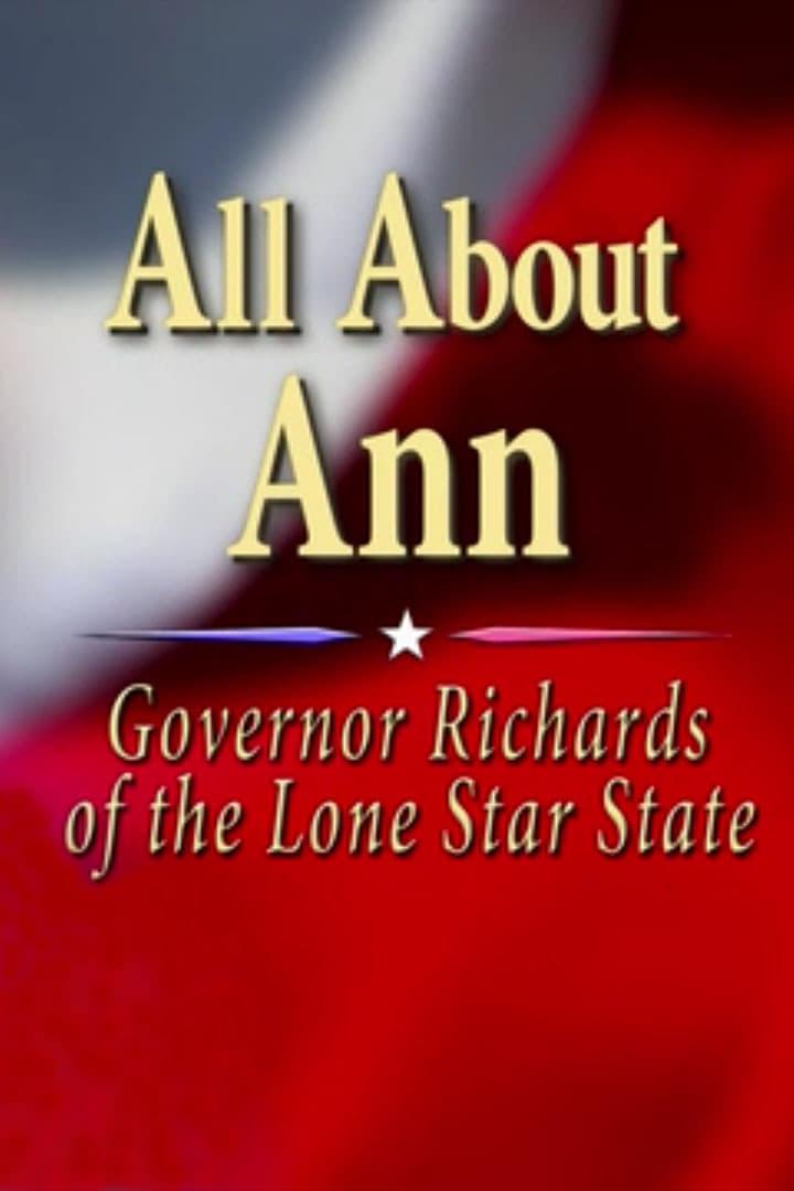 Das Cover des Buches „All About Ann: Governor Richards of the Lone Star State“.