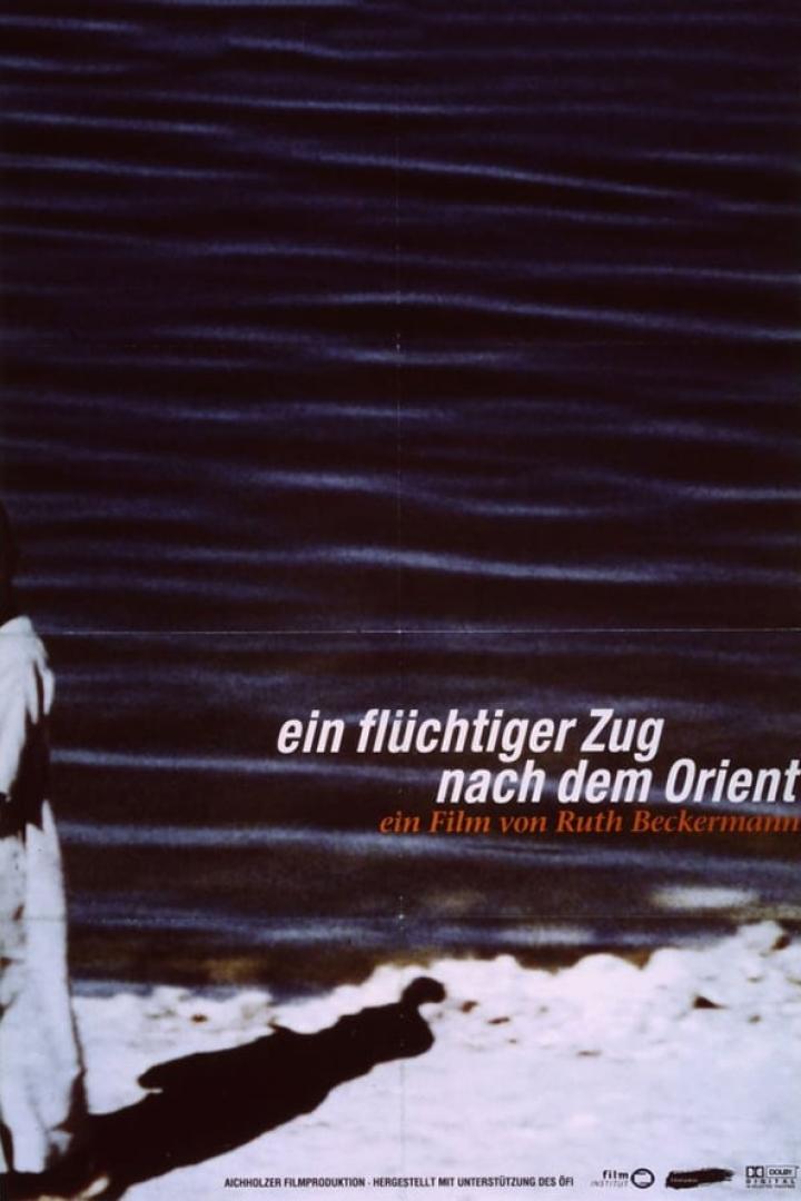 Das Filmplakat für „Ein flüchtiger Zug nach dem Orient“ von Ruth Beckermann.