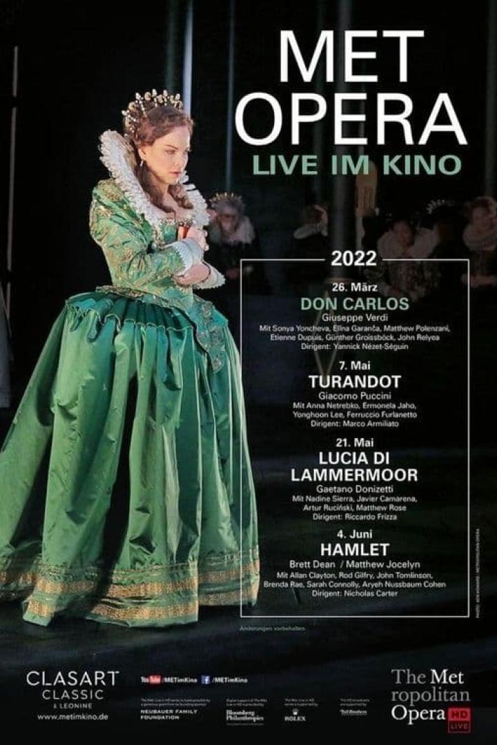 Met Opera 2021/22: Giuseppe Verdi DON CARLOS