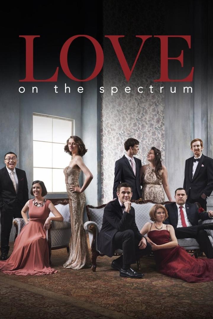 Das Gruppenbild der Besetzung der Fernsehsendung „Love on the Spectrum“.