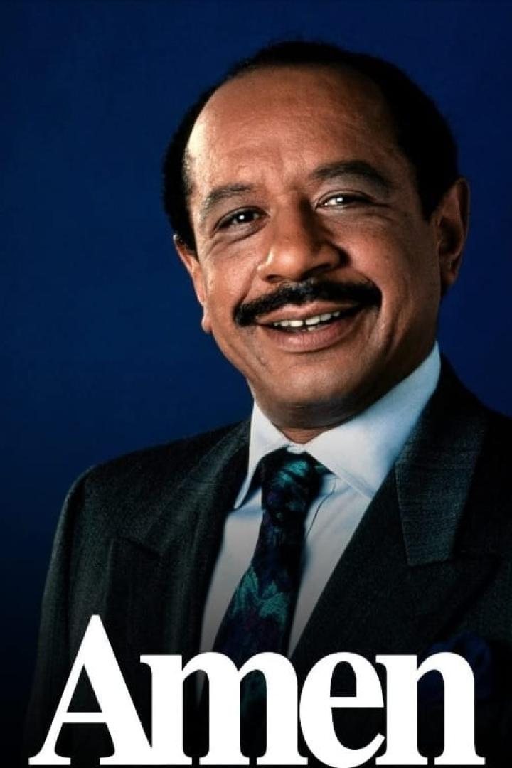Werbeplakat für die US-amerikanische Sitcom „Amen“.