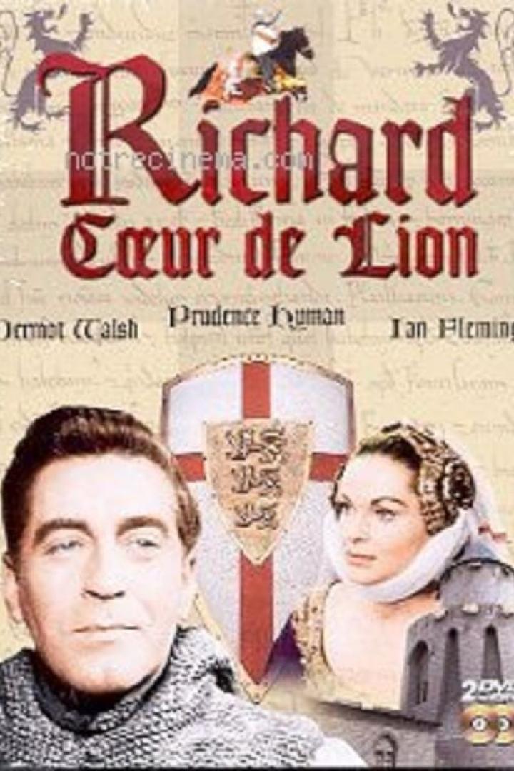 Das Filmplakat für „Richard Cœur de Lion“ mit Dermot Walsh und Prudence Hyman.