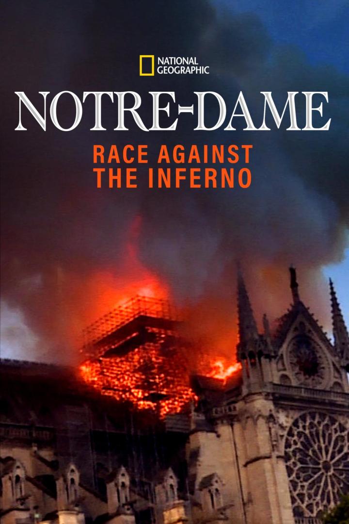 Das Titelbild von National Geographic zeigt Notre-Dame in Flammen.