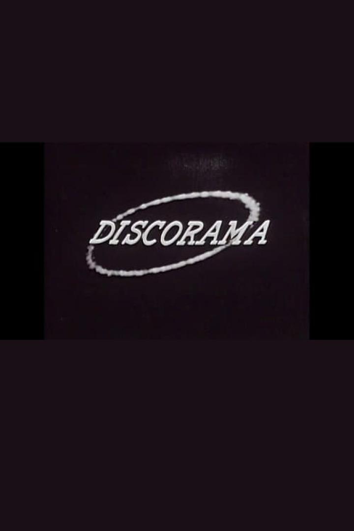 Das Logo von „Discorama“ auf schwarzem Hintergrund.