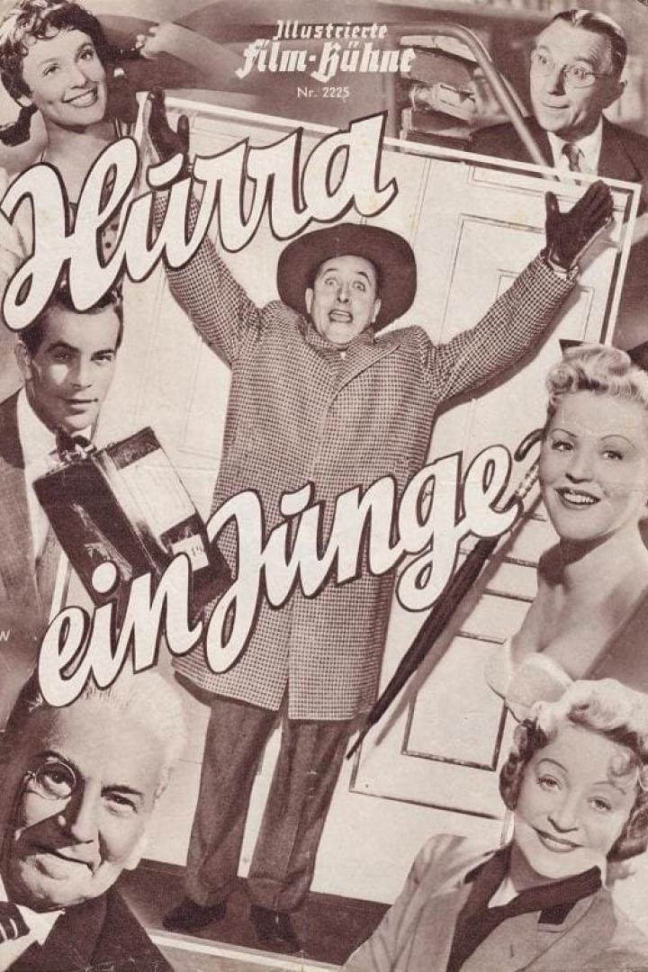 Das Cover der „Illustrierten Film-Bühne“ Nr. 2225 für den Film „Hurra – ein Junge!“.