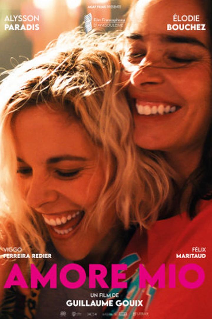 Das Filmplakat für „Amore Mio“ mit Alysson Paradis und Élodie Bouchez.