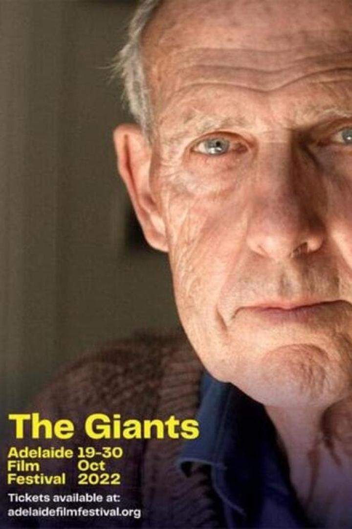 Porträt eines älteren Mannes, möglicherweise im Zusammenhang mit dem Film „The Giants“.