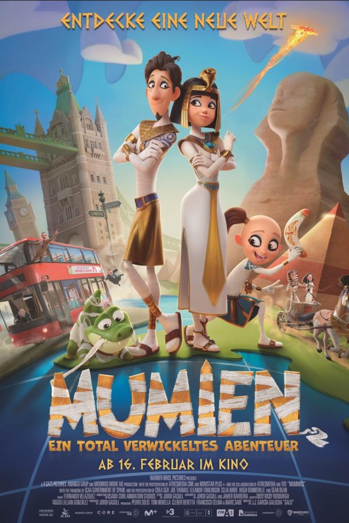 Filmplakat zu &quot;Mumien - Ein total verwickeltes Abenteuer&quot;