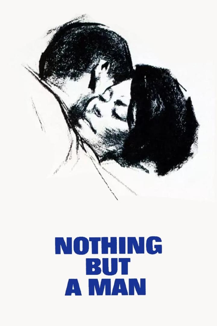 Das Filmplakat für „Nothing But a Man“ zeigt eine Bleistiftzeichnung eines Paares.