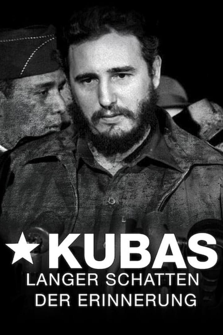 Schwarzweiß-Porträt von Fidel Castro, im Vordergrund der Titel „Kubas langer Schatten der Erinnerung“.