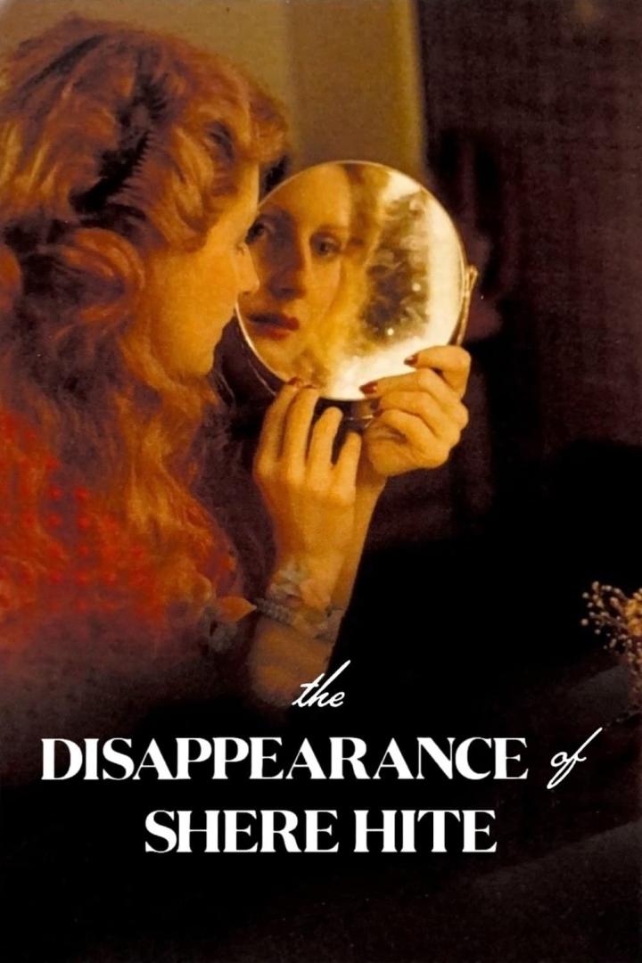 Das Filmplakat für „The Disappearance of Shere Hite“ zeigt eine Frau, die in einen Spiegel schaut.
