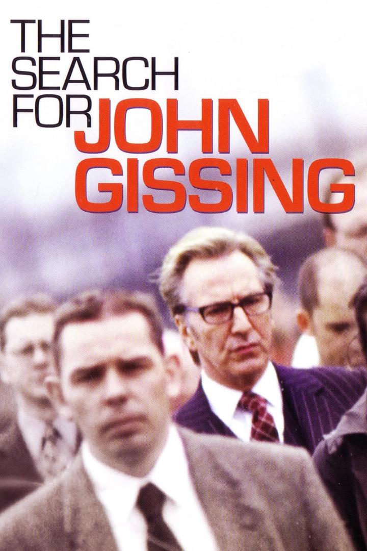 Das Filmplakat für „The Search for John Gissing“ zeigt eine Menschenmenge.