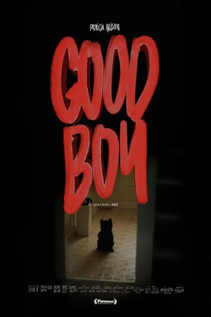 Das Filmplakat für „Good Boy“ mit Patricia Allison in der Hauptrolle.