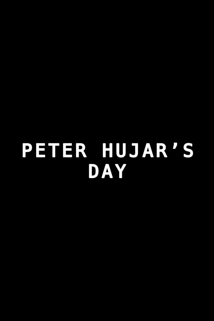 Der Titel „Peter Hujar's Day“ in weißer Schrift auf schwarzem Hintergrund.
