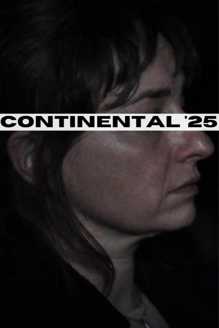 Das Gesicht einer Frau im Profil, mit dem Schriftzug „Continental '25“.