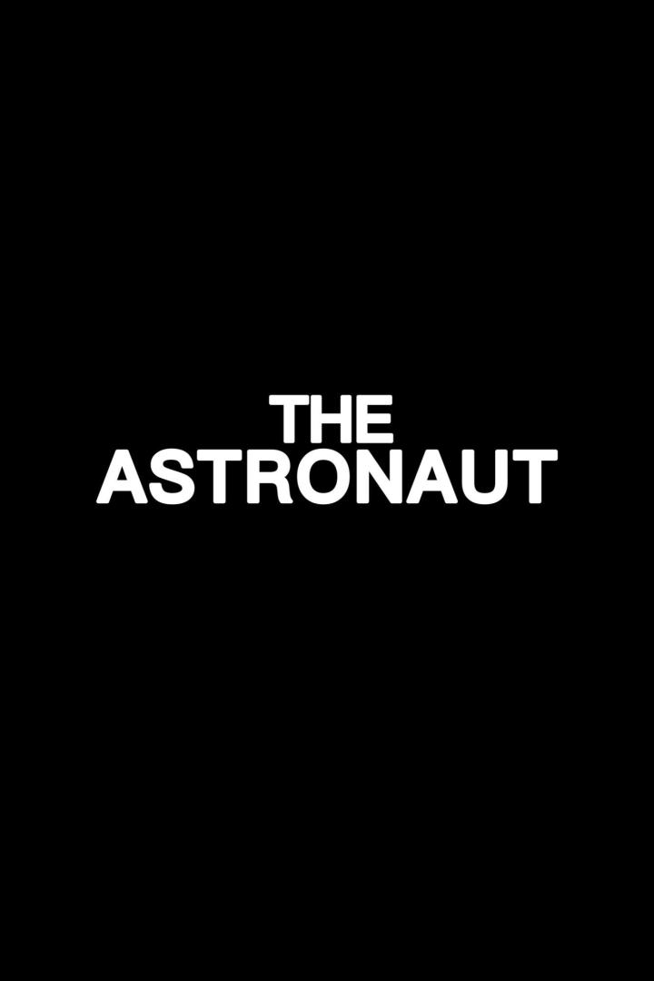 Der Titel „The Astronaut“ in weißer Schrift auf schwarzem Hintergrund.