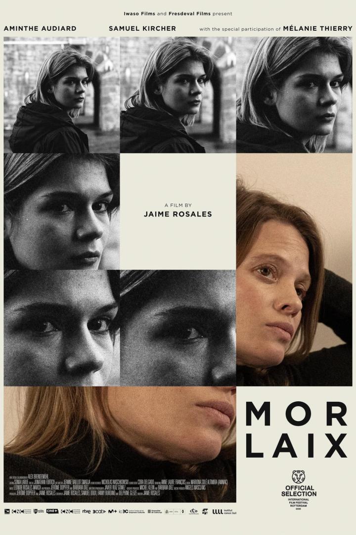 Das Filmplakat für „Morlaix“ zeigt Aminthe Audiard und Samuel Kircher.