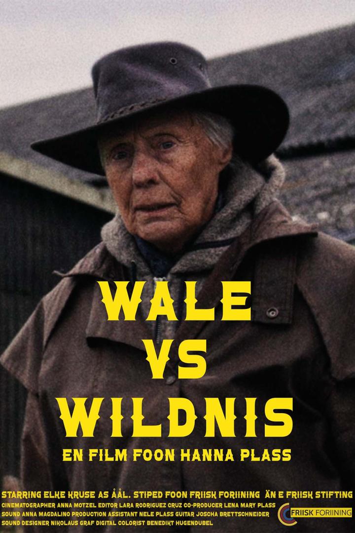 Das Filmplakat für „Wale vs Wildnis“ mit Elke Kruse als Åål.