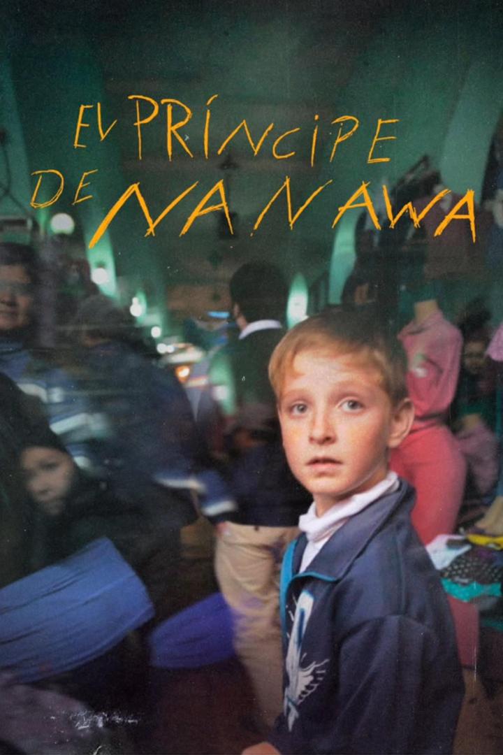 Ein Junge steht vor einer Menschenmenge, im Hintergrund der Titel „El Príncipe de Nanawa“.