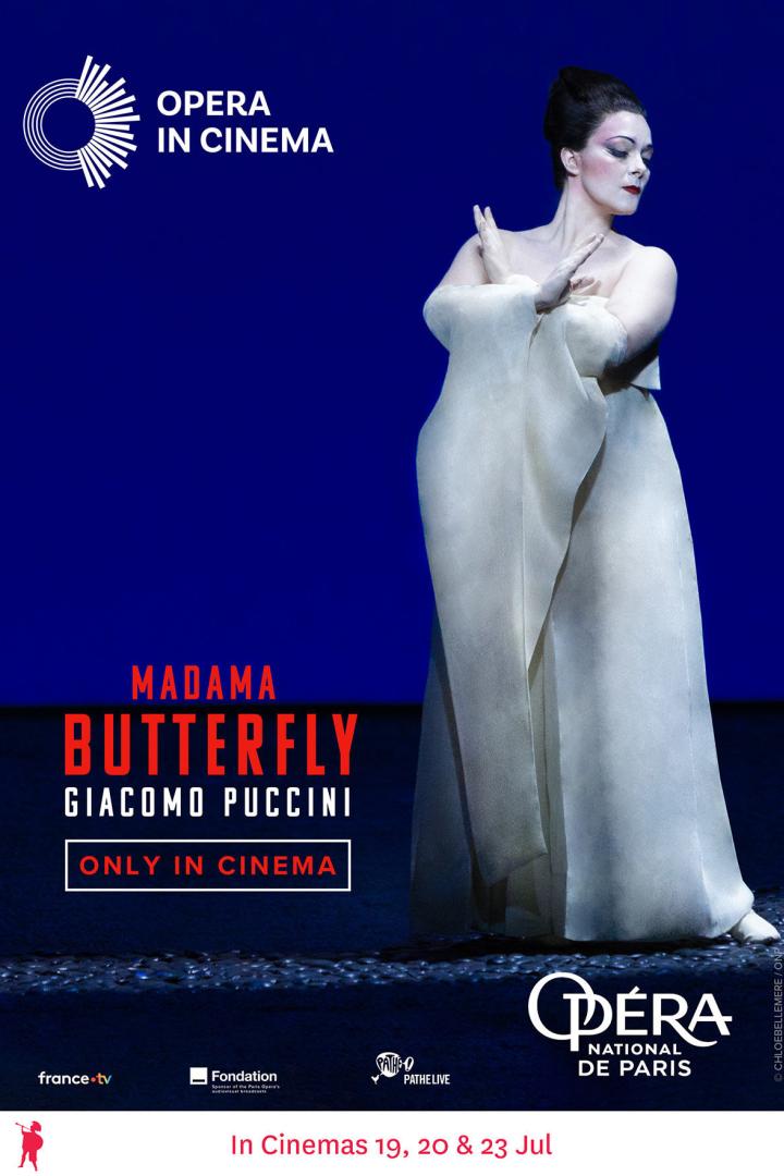 Eine Aufführung von „Madama Butterfly“ in der Oper.