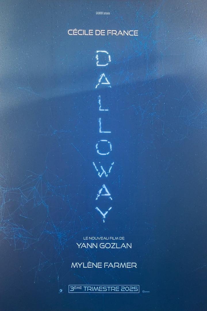 Das Filmplakat für „Dalloway“ mit Cécile de France und Mylène Farmer, Regie Yann Gozlan.