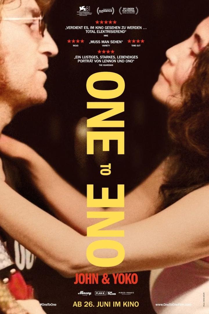 Filmplakat One to One: John & Yoko